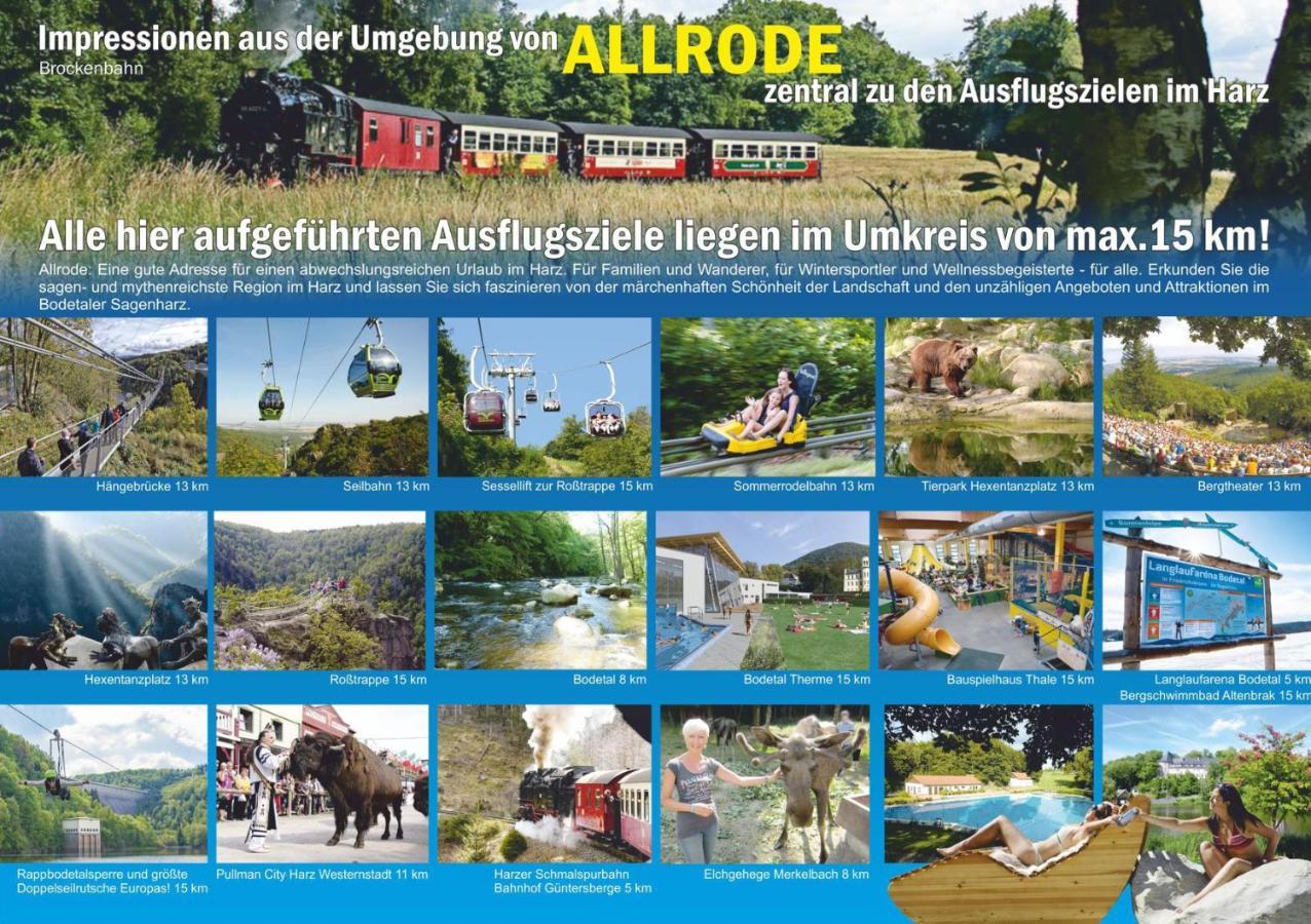 Ferienanlage Harzfreunde Allrode Bagian luar foto